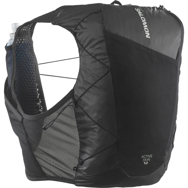 Salomon Salomon Active Skin 12 set løpevest, black-metal LC2177400 Alvdal-Tynset Sport, Tynset 1