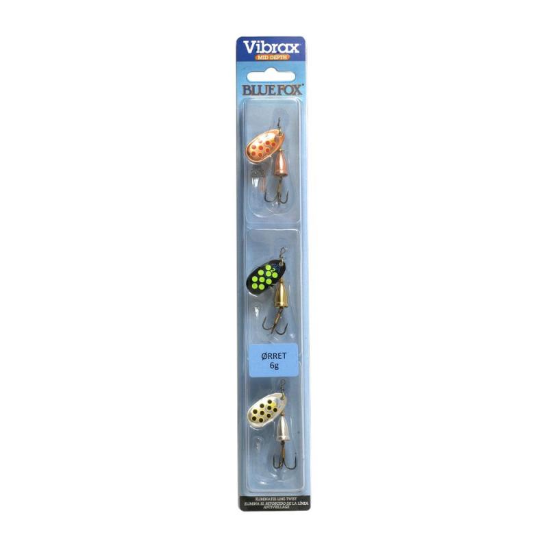 Blue Fox Blue Fox Vibrax Hot Pepper 6g 3-PK 110652 Alvdal-Tynset Sport, Tynset 1