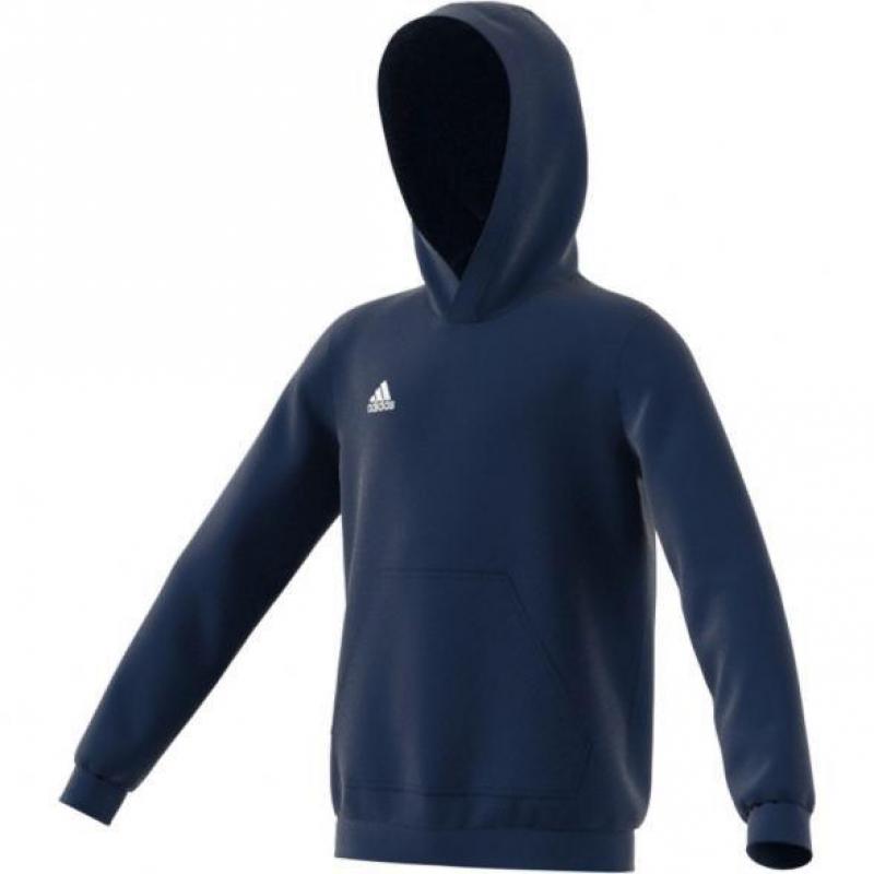 Adidas Entrada 22 Hettegenser junior, mørk blå H57517 Alvdal-Tynset Sport 1