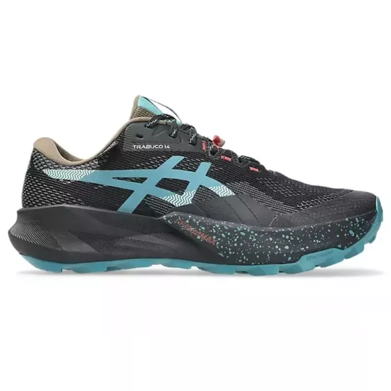 Asics Trabuco 14 GTX herre, black/ misty pine