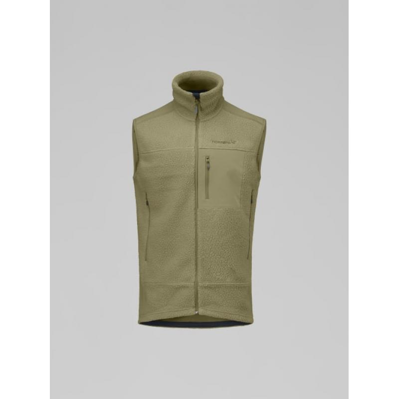 Norrøna Trollveggen Warm3 Vest M's, deep lichen green