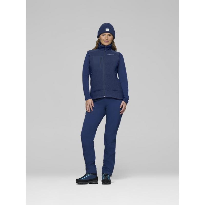 Norrøna Trollveggen warm3 vest W`s, Indigo Night - Bilde 3