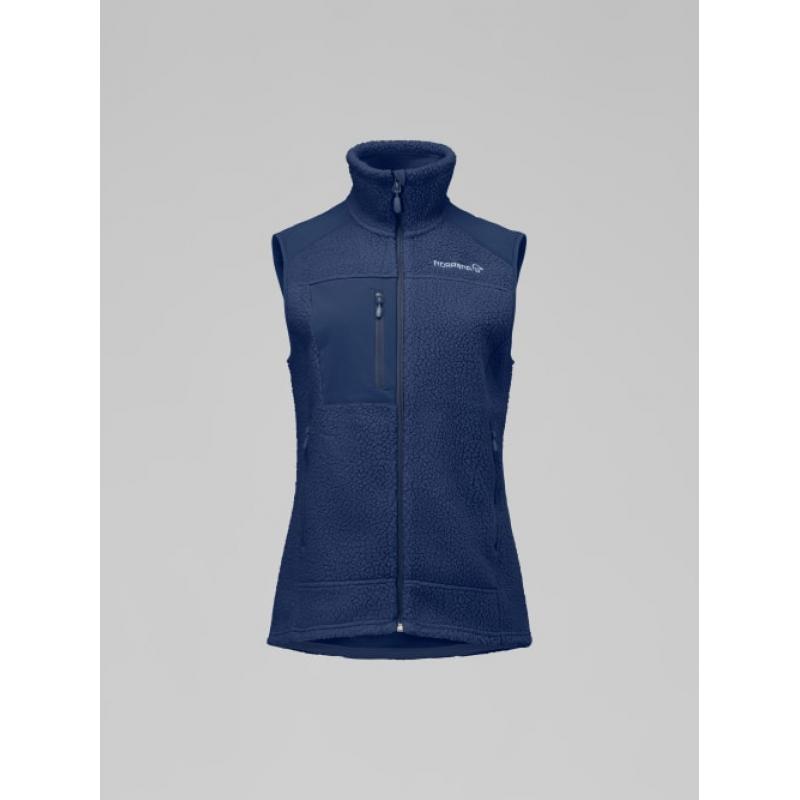 Norrøna Trollveggen warm3 vest W`s, Indigo Night