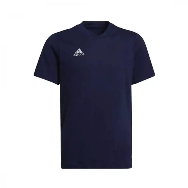 Adidas Entrada 22 T-skjorte junior, marine