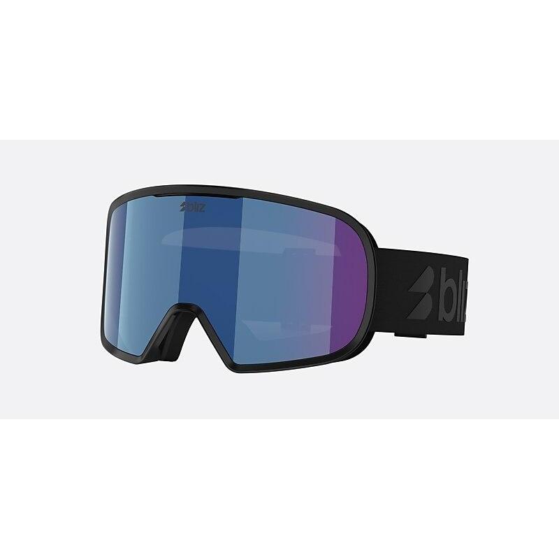 BLIZ OZG8011 Skibriller, Matte black/ Brown Blue Multi