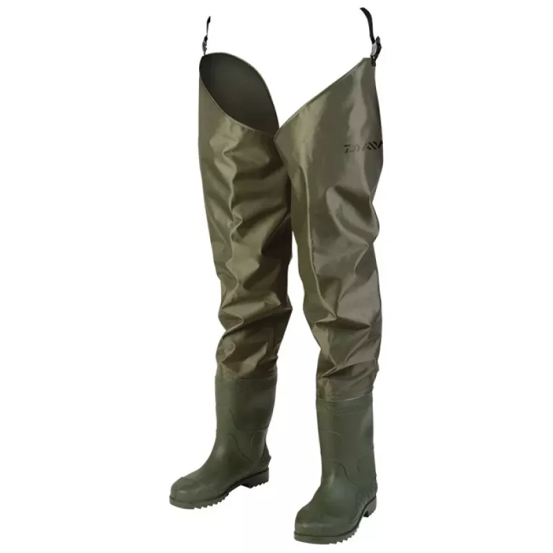 Daiwa Daiwa Nylon Hip Wader, green