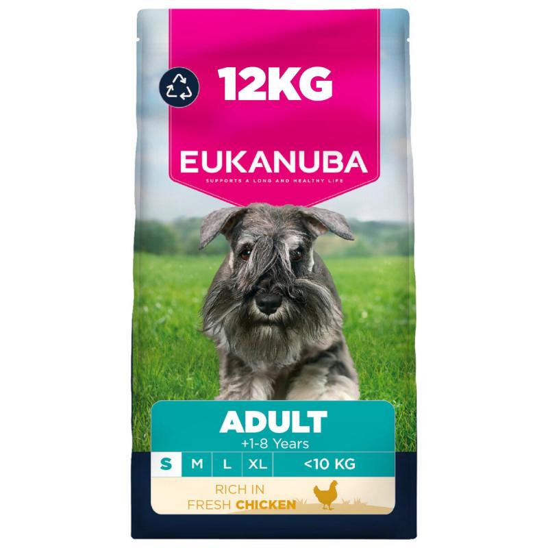 Eukanuba Adult Small Breed Chicken,12kg.