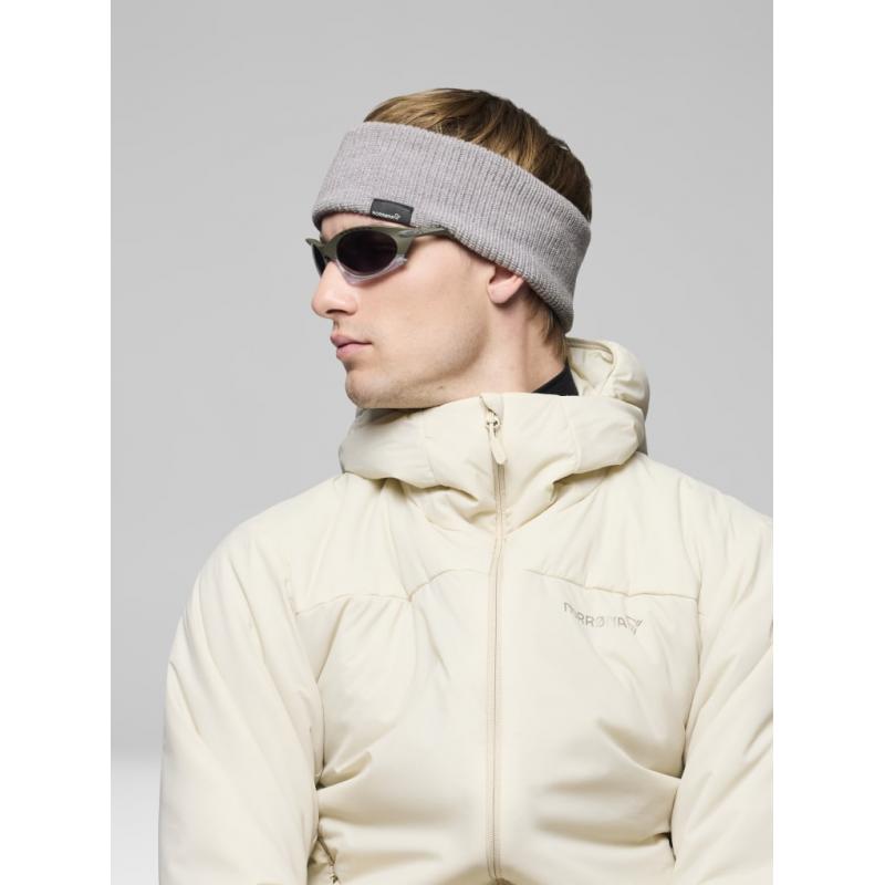 Norrøna /29 Heavy merinoUll Headband, grey melange