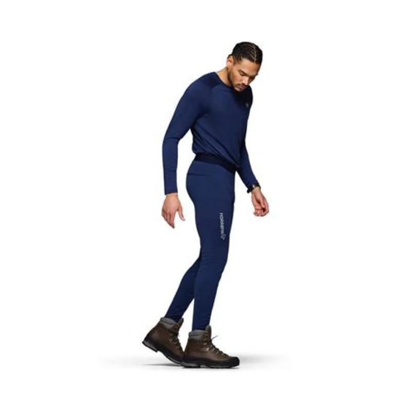 Norrøna Femund pure wool Longs M's, indigo night - Bilde 3