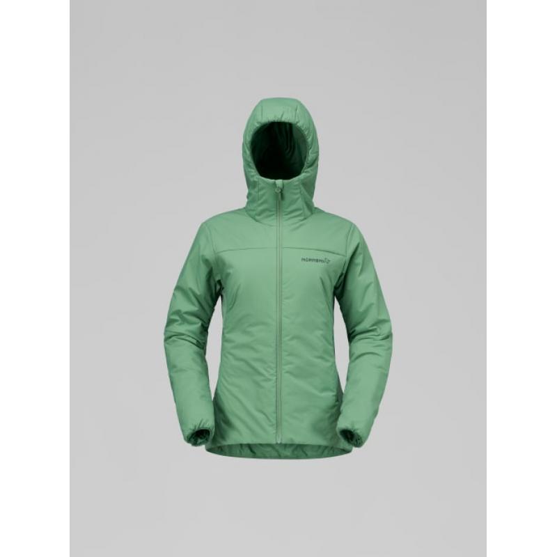 Norrøna Femund thermo60 zip Hood W`s, Dark Ivy