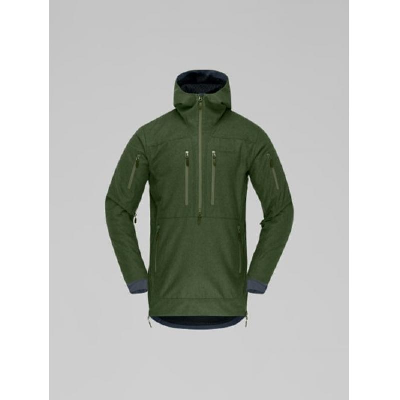 Norrøna Kvinnherad Wool Smock jakke, olive night