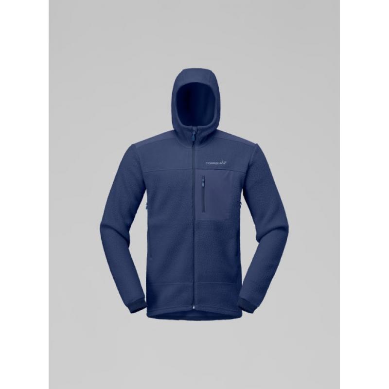 Norrøna Trollveggen Warm3 Zip Hood M's, indigo night