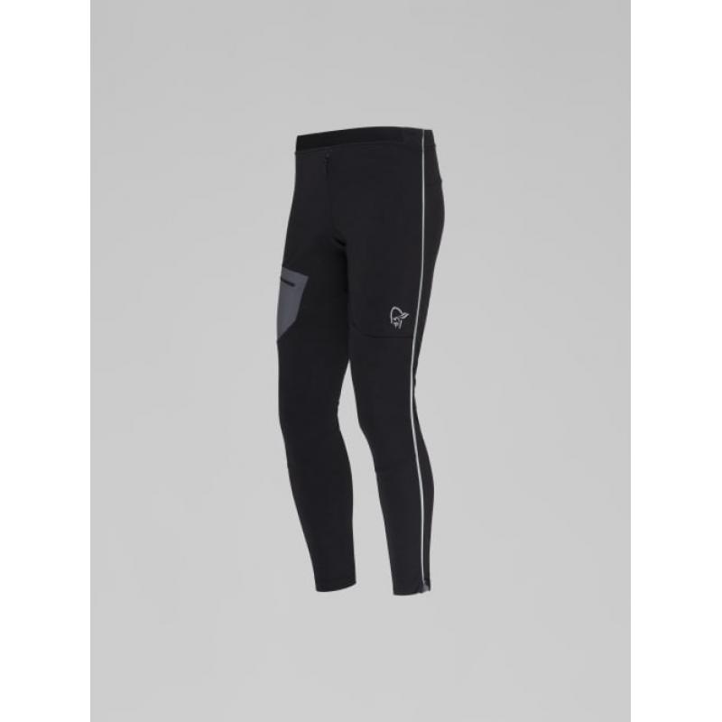 Norrøna Trollveggen Warmwool2 Stretch M, Caviar Black - Bilde 2