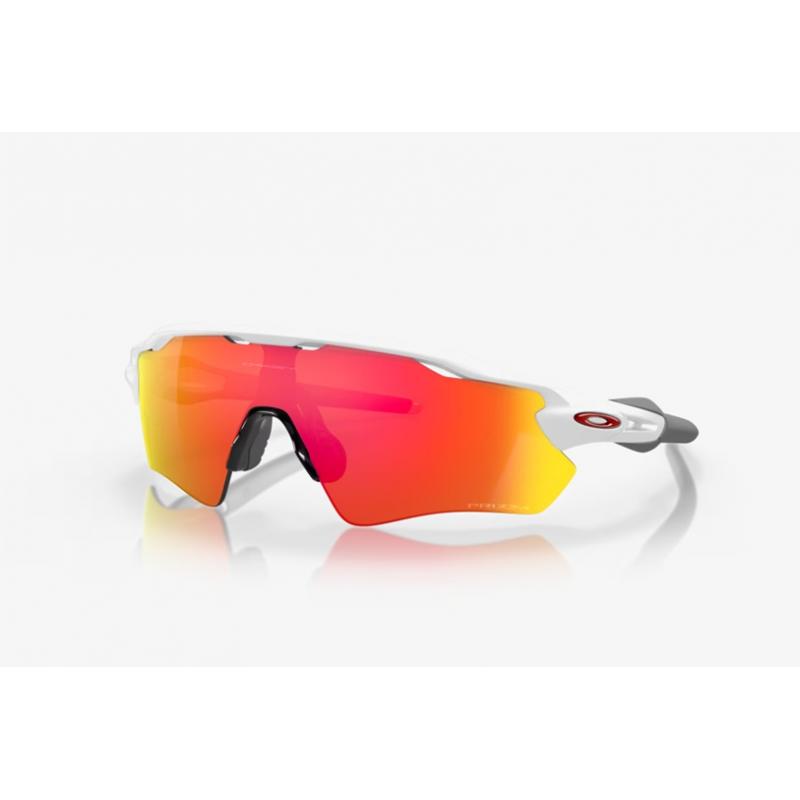 Oakley Radar EV Path Polished White, prizm ruby