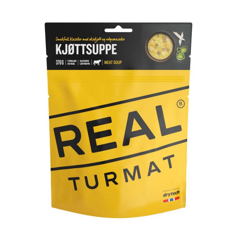 Real Turmat Kjøttsuppe 350 gr 5331 Alvdal-Tynset Sport 1