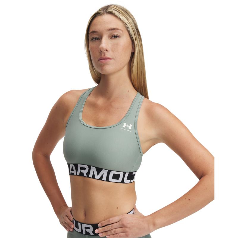 Under Armour HeatGear Mid Sports-BH Grønn 1383544 Alvdal-Tynset Sport 1