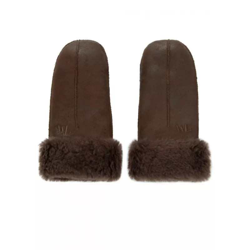 WoolLand Solveggen Mittens Woman, mocca