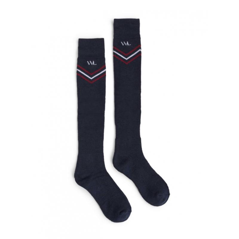WoolLand Olden Sock, blue ink