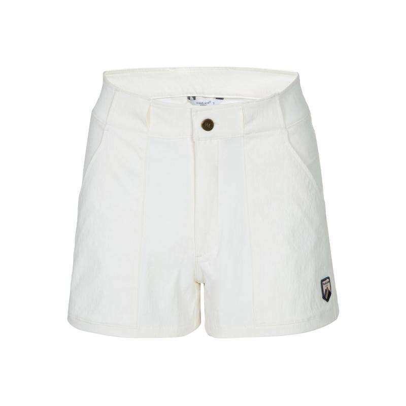 WoolLand Romsdalseggen shorts cord dame, hvit